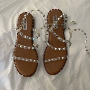 Steve Madden stud sandals size 9 worn once
